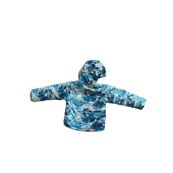 North Face Baby Reversible Perrito Hooded Jacket, Blue, 12- 18 months NWOT - Picture 10 of 10